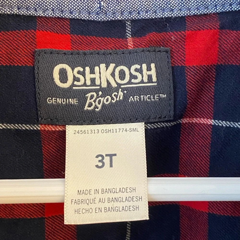 Oshkosh long sleeved shirt. - Picture 5 of 5
